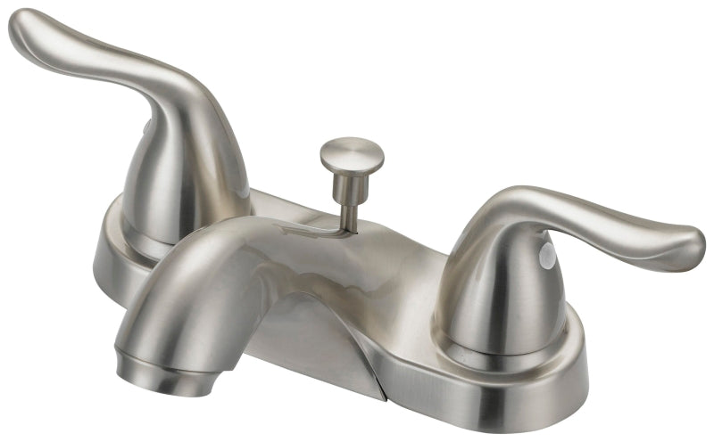 Boston Harbor F5121033NP Lavatory Faucet, 1.2 gpm, 2 -Faucet Handle, 3 -Faucet Hole, Metal, Brushed Nickel