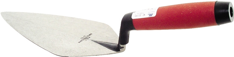 Marshalltown 33 11FG Brick Trowel, 11 in L Blade, 4-7/8 in W Blade, HCS Blade, DuraSoft Handle