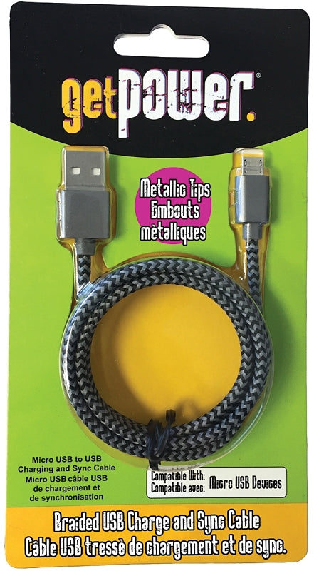 GP-USB-BRM CABLE USB BRAIDED