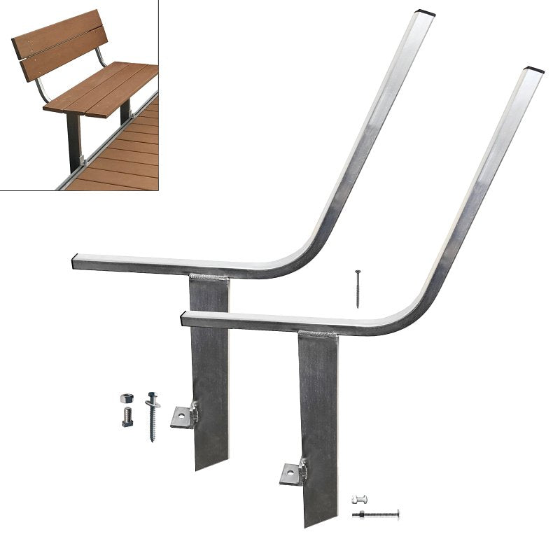 22047 AL DOCK BENCH FRAME 4FT