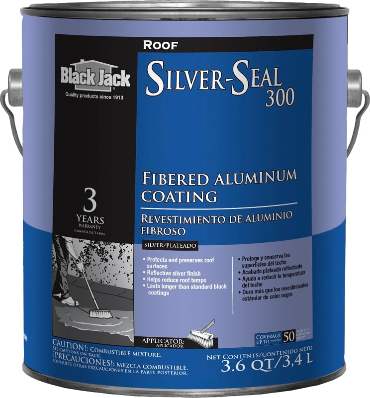 Gardner 6211-GA Roof Coating, Aluminum, 3.4 L Pail, Liquid