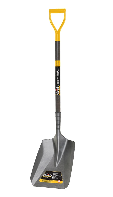 Garant GPSS117DS Snow Shovel, 11.7 in W Blade, 11.7 in L Blade, Serrated Blade, Steel Blade, Wood Handle