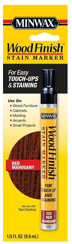 Minwax 63484000 Touch-Up Marker, Red Mahogany, Liquid, 0.33 oz