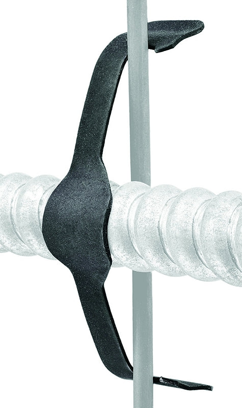 SuperStrut ZCK535-10 Cable Hanger Clip, Steel, Black, Zinc Phosphate