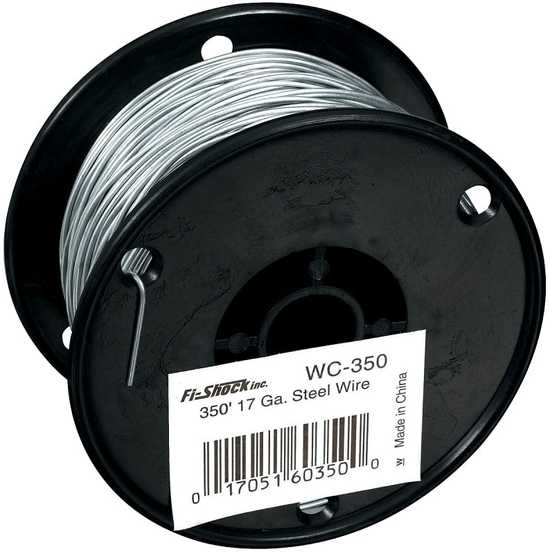 Zareba WC-350 Fence Wire, 17 ga Wire, Steel Conductor, 350 ft L