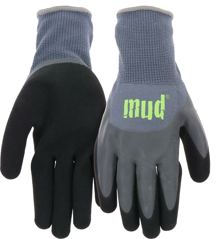 GLOVE LATEX DIP KIWI MED/L