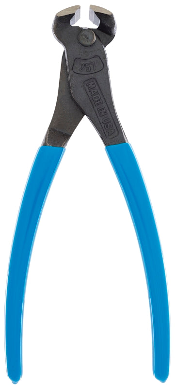 CHANNELLOCK 357 End Cutting Plier, Steel Jaw, 7-1/2 in OAL