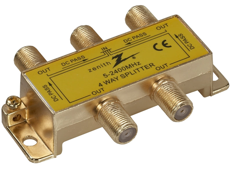 VS3001SP4W COAX SPLITTER 4-WAY