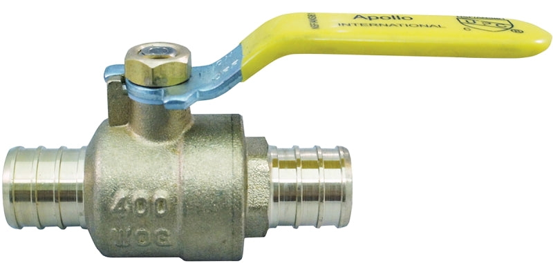 Apollo CPXV3434 Ball Valve, 3/4 x 3/4 in Connection, Crimp, Brass Body