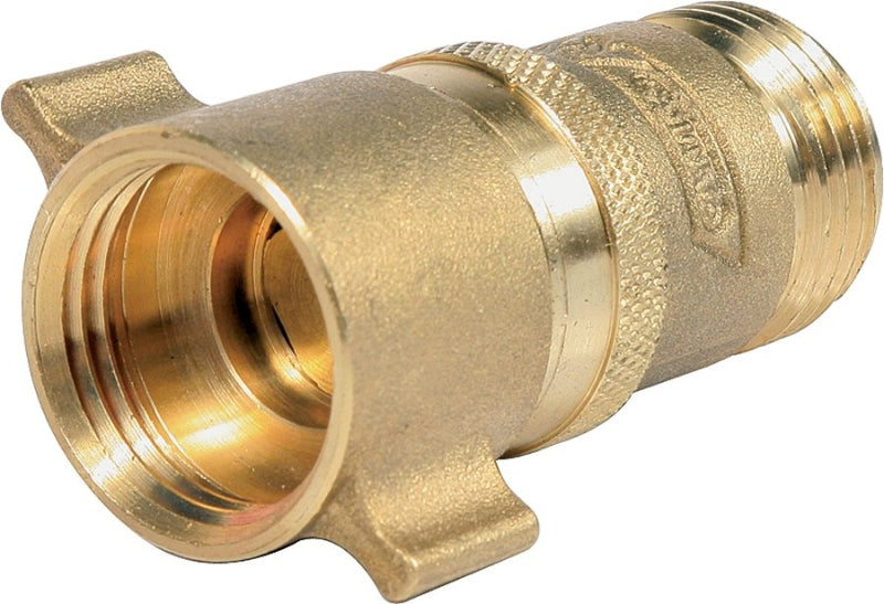 Camco 40055 Water Pressure Regulator, 3/4 in ID, Female x Male, 40 to 50 psi Pressure, Brass