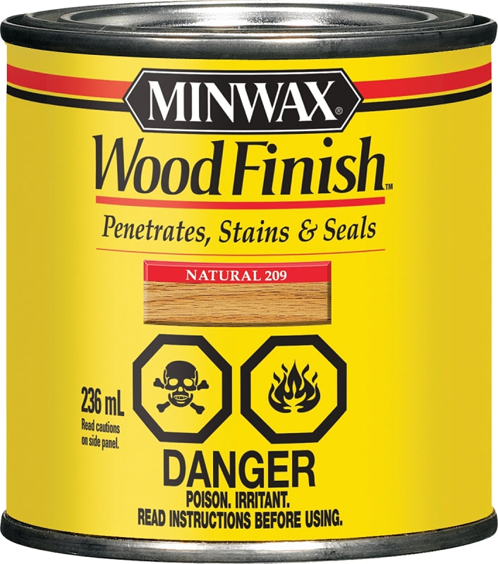 Minwax 209014444 Wood Stain, Natural, Liquid, 236 mL, Can