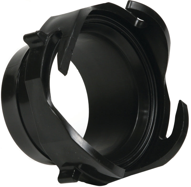 Camco 39413 Hose Adapter, 3 in ID, Black