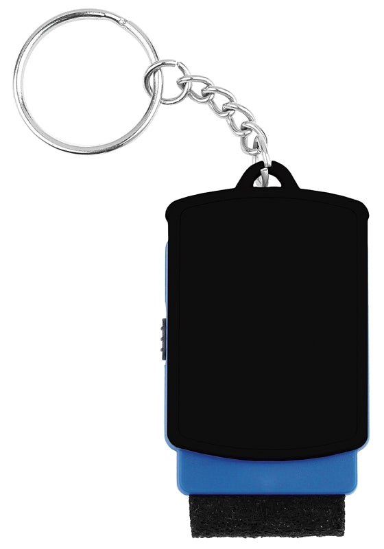 Hy-Ko KC635 Key Chain With LED Light, Plastic Case