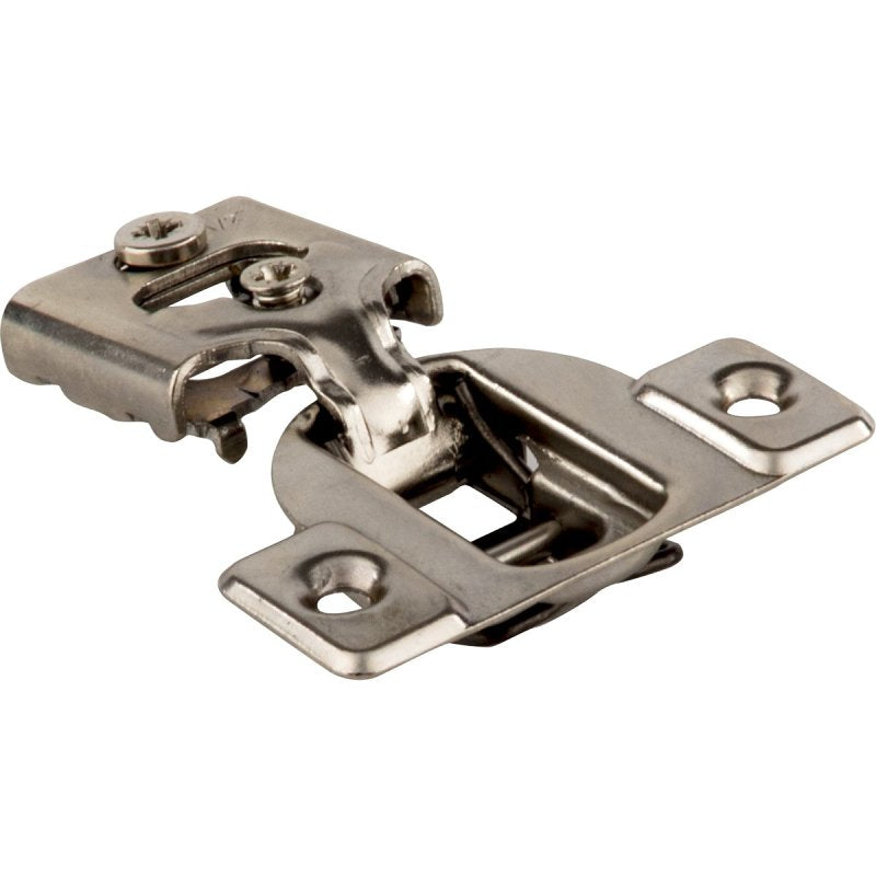 KasaWare KFHCN012-A-10 Hinge, 1/2 in Overlay, Nickel, 10/PK