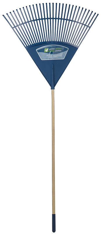 Garant GDMPFR30 Leaf Rake, 30-Tine, Hardwood Handle, 71 in L Handle