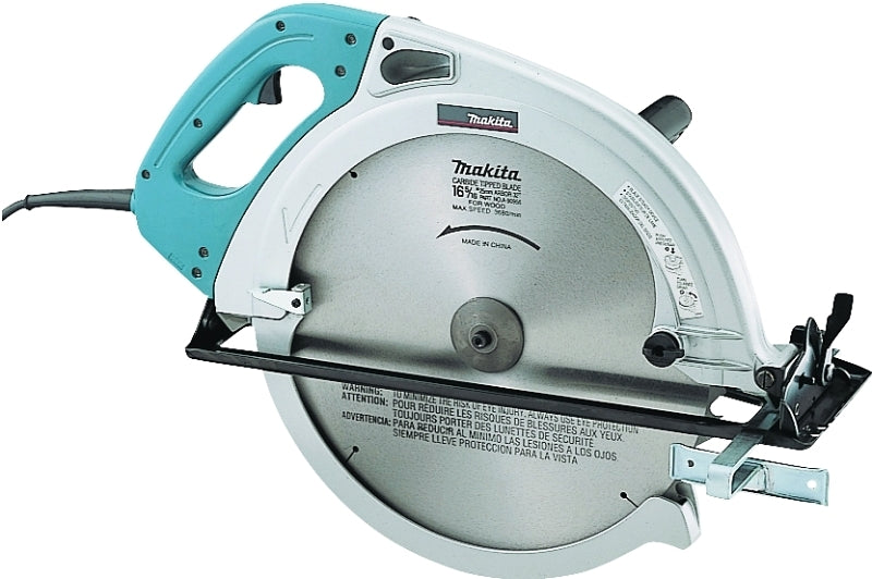 Makita 5402NA Circular Saw, 15 A, 16-5/16 in Dia Blade, 1 in Arbor, 45 deg Bevel