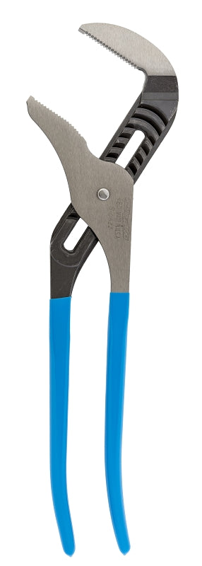 CHANNELLOCK BIGAZZ Series 480 Tongue and Groove Plier, 20-1/4 in OAL, 5-1/2 in Jaw Opening, Blue Handle, 3 in L Jaw