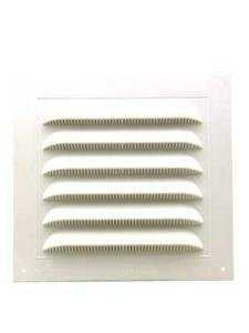 Duraflo 621218 Gable Vent, 20-1/2 in L, 14.813 in W, Polypropylene, White