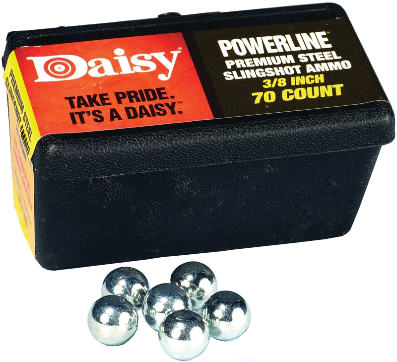 Daisy 8183 Slingshot Ammunition, Premium, Steel, Zinc