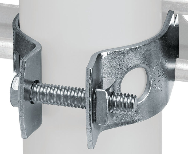SuperStrut Z702 3EG-10 Pipe Clamp, Steel, Electro-Galvanized
