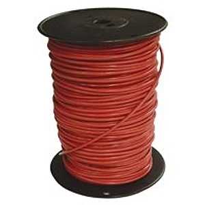 Southwire 10RED-SOLX500 Building Wire, 10 AWG Wire, 1-Conductor, 500 ft L, Copper Conductor, Nylon Sheath