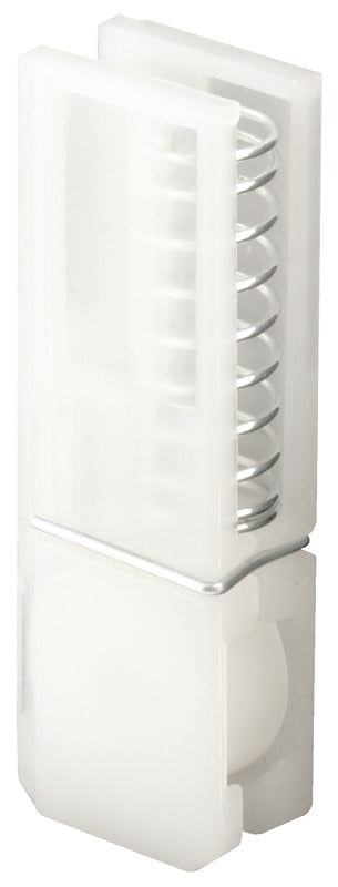 Prime-Line B 544 Edge Roller Assembly, 9/16 in Dia Roller, 1/4 in W Roller, Polyethylene Roller, Flat Roller, 5/8 in W