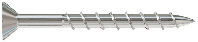 Simpson Strong-Tie S08162DB1 Screw, #8 Thread, 1-5/8 in L, Coarse Thread, Bugle Head, Square Drive, Type-17 Point