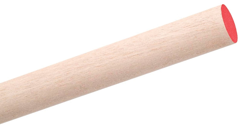 Waddell 6605UB Dowel Rod, 5/16 in Dia, 36 in L, Birchwood