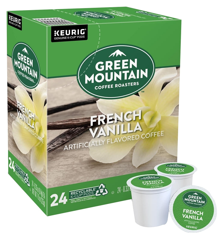 KEURIG 5000330112 K-Cup Pod, French Vanilla Flavor, Yes Caffeine, Light Roast Box