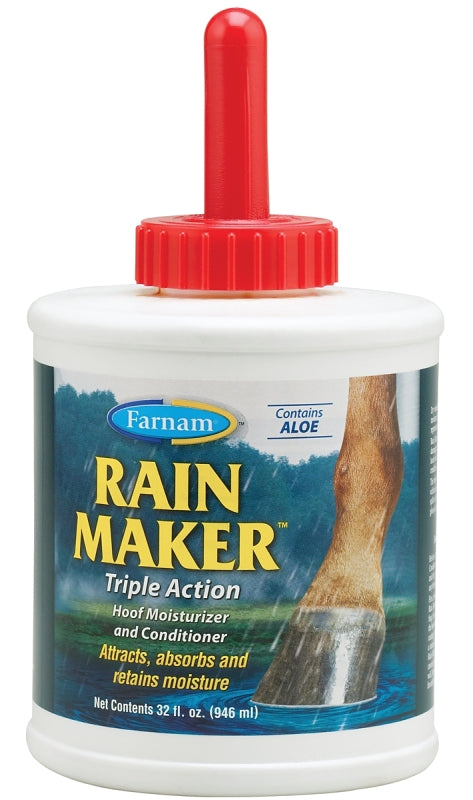 Farnam Rain Maker 39701 Hoof Moisturizer and Conditioner, Triple Action, 32 oz