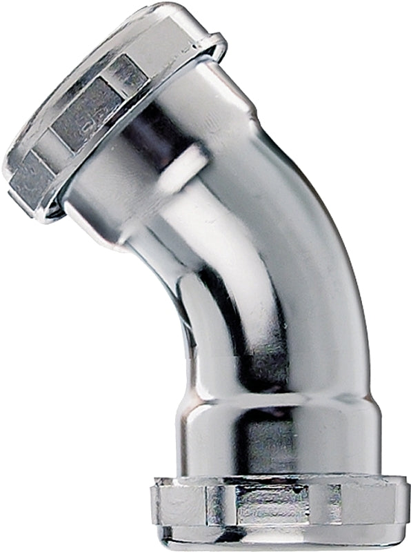 Plumb Pak PP137 Pipe Elbow, 1-1/4 in, 45 deg Angle, Brass