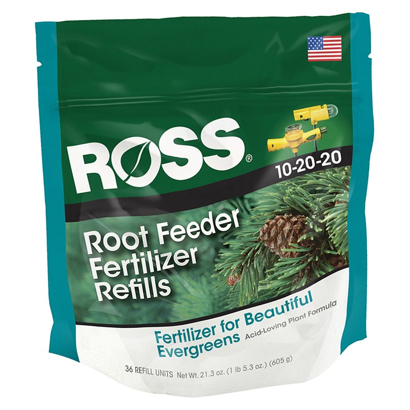 Ross 14266 Root Feeder Refill, Tablet, Solid, Gray/Tan, 21.3 oz