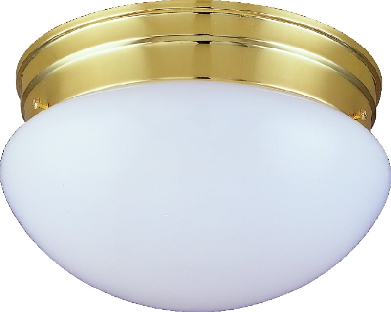 Boston Harbor F14BB02-8005-3L Two Light Round Ceiling Fixture, 120 V, 60 W, 2-Lamp, A19 or CFL Lamp