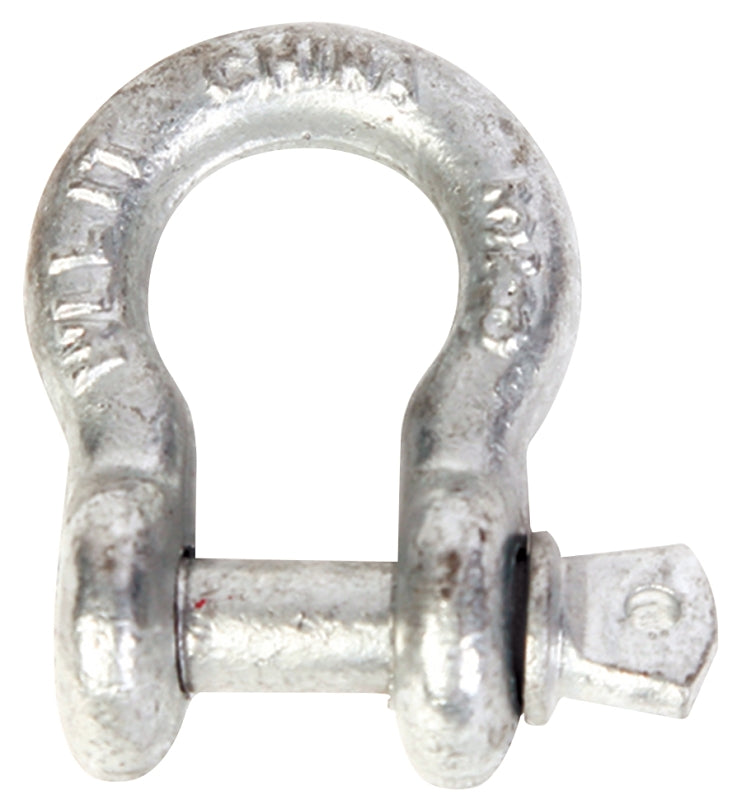 BARON 193LR-5/8 Anchor Shackle, 5/8 in Trade, 3-1/4 ton Working Load, Steel, Hot-Dipped Galvanized