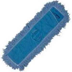 Rubbermaid FGJ25500 BL00 Dust Mop Head, Polyester, Blue