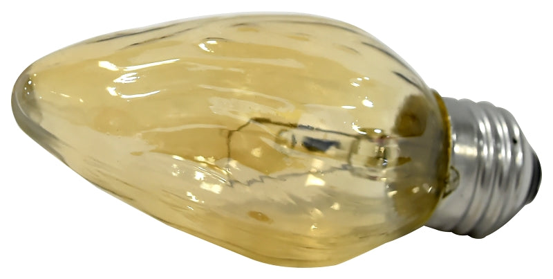 Sylvania 13823 Incandescent Lamp, 25 W, F15 Lamp, Medium E26 Lamp Base, 2850 K Color Temp, 1500 hr Average Life