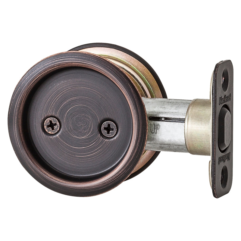 Kwikset 33410/11P Passage, Oil-Rubbed Bronze, 2-3/8 in Backset