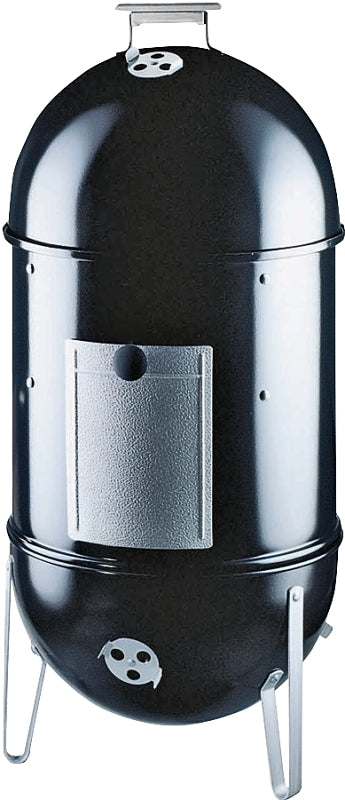 Weber Smokey Mountain Cooker 721001 Charcoal Smoker, Charcoal, Steel, Black