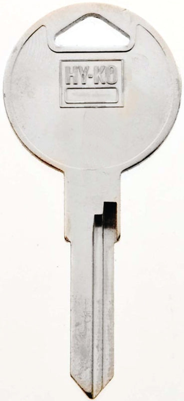 Hy-Ko 11010V37 Automotive Key Blank, Brass, Nickel, For: Volkswagen Vehicle Locks