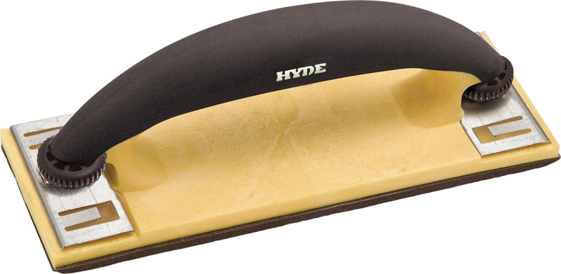 Hyde MAXXGRIP Series 09057 Drywall Hand Sander, Overmolded Handle