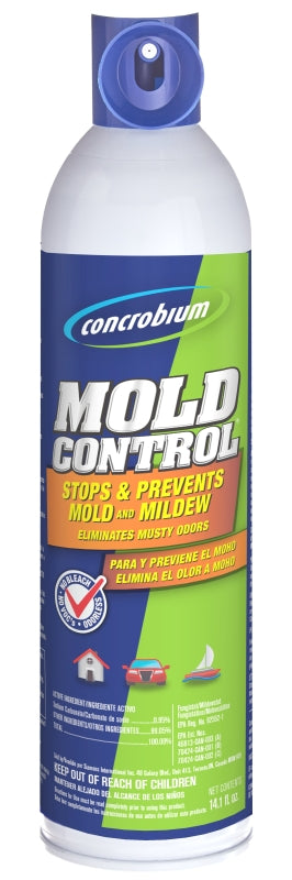 Concrobium 27400CAL Mold Control, 14.1 oz, Liquid, Odorless, Clear