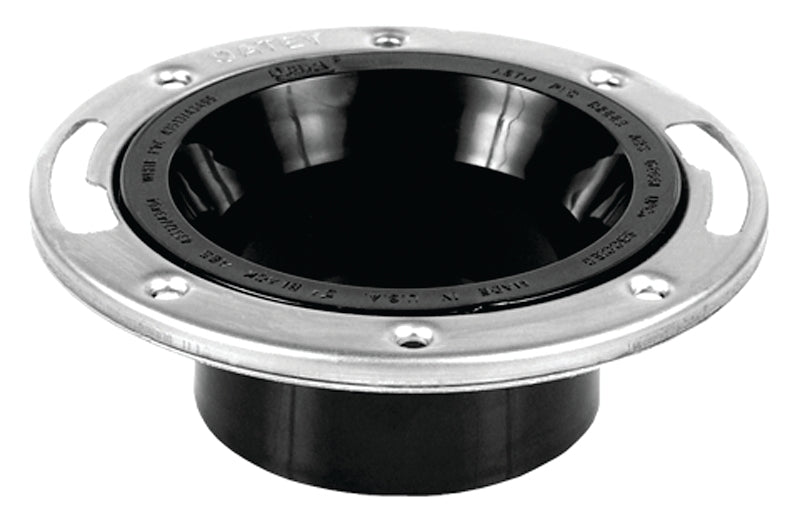 43498 4 ABS FLANGE W/ SS RING