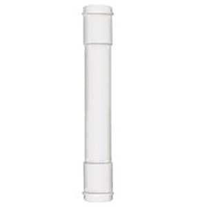 Plumb Pak PP910W Pipe Extension Tube, 1-1/2 x 1-1/2 in, 6 in L, Plastic, White