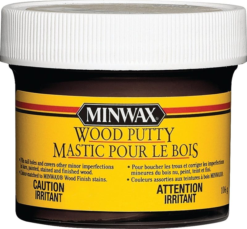 Minwax 13618 Wood Putty, Liquid, Ebony, 106 g Tub