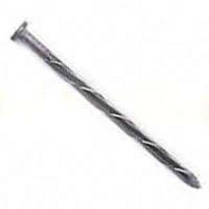 ProFIT 0003242 Common Spike, 60D, 6 in L, Carbon Steel, Brite, Flat Head, Spiral Shank, 50 lb