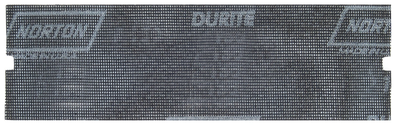 NORTON Screen-Bak 07660701301 Cut Sheet, 11 in L, 3-5/16 in W, P100 Grit, Medium, Silicon Carbide Abrasive
