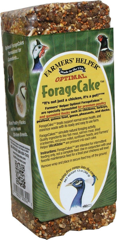 CS08302 CAKE FORAGE 13OZ CHKN