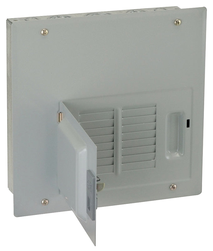 GE PowerMark Gold TLM Series TLM612FCUDP Load Center, 125 A, 6-Space, 6-Circuit, Main Lug, NEMA 1 Enclosure, Flush