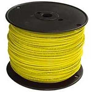 Southwire 14YEL-SOLX500 Building Wire, 14 AWG Wire, 500 ft L, Copper Conductor, PVC, Thermoplastic Insulation