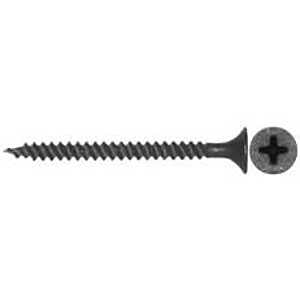 Reliable RzR Series DS7212C1 Screw, 2-1/2 in L, Fine, Full Thread, Flat Head, Phillips Drive, Type S Point, Steel, 100/BX